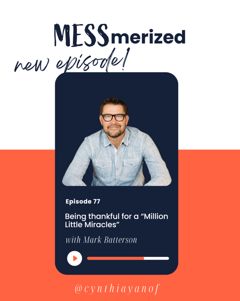 MESSmerized Mark Batterson with Cynthia Yanof